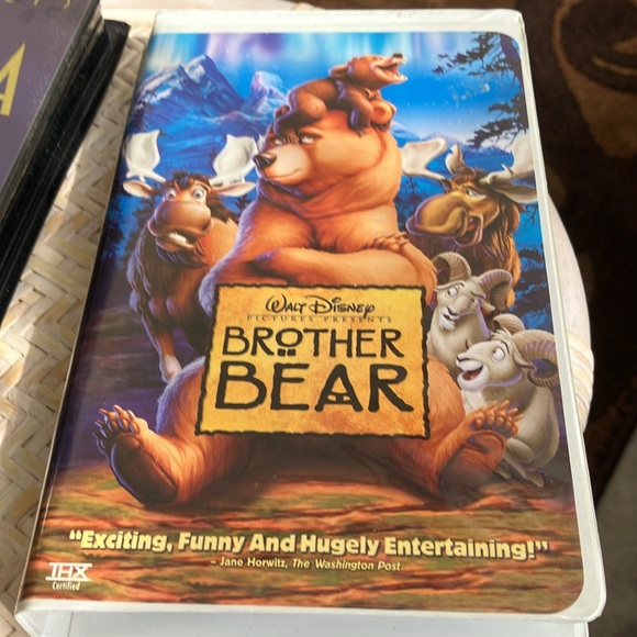 VHS 2 VIDEOS WALT DISNEY MASTERPIECE FANTASIA AND BROTHER BEAR THX CERTIFIED - Picture 10 of 14